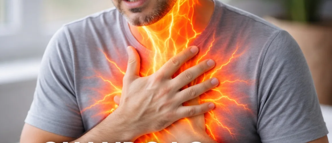 Quando lo stomaco brucia, spesso non è solo acidità